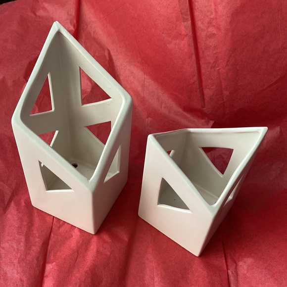 Ceramic tea light candle holders Set - Picture 10 of 10